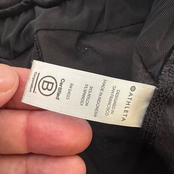 Athleta Women's Black Casual Stretchy Comfortable Golf Shorts Lot Of 2, Size 6 - Picture 6 of 13